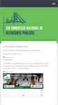 Mobile Screenshot of congressoanadep.org.br